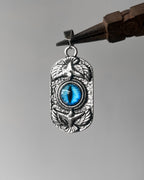 Devil eye eagle pendant