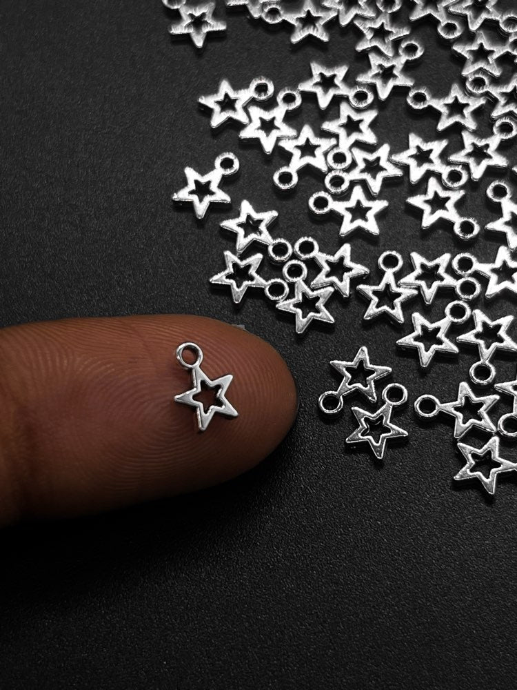 Mini star Charm // 100 pc