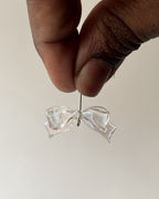 Holographic Bow beads / 50 grams