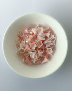 Peach lily beads - 25 grams