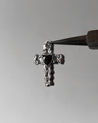 Melting black cross