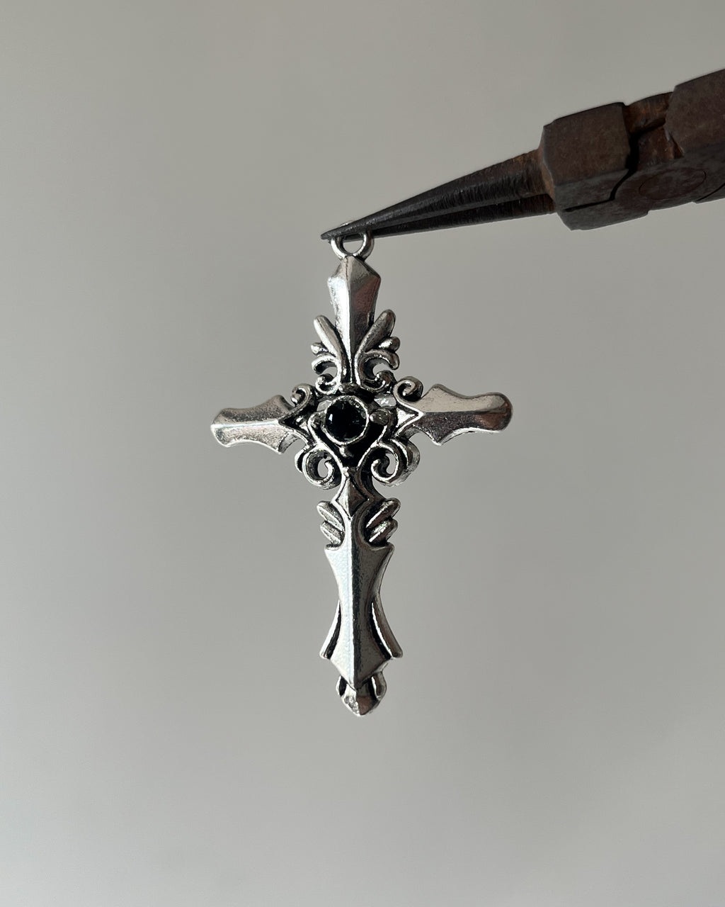 Black Cross charm