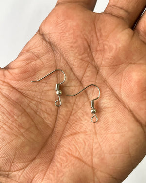 Iron Ear Hook - Trendy Metallic Vibes