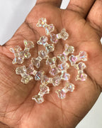Transparent small bows // 50 grams
