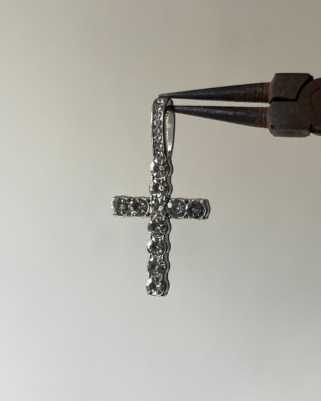 Iced our stone cross