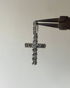 Iced our stone cross