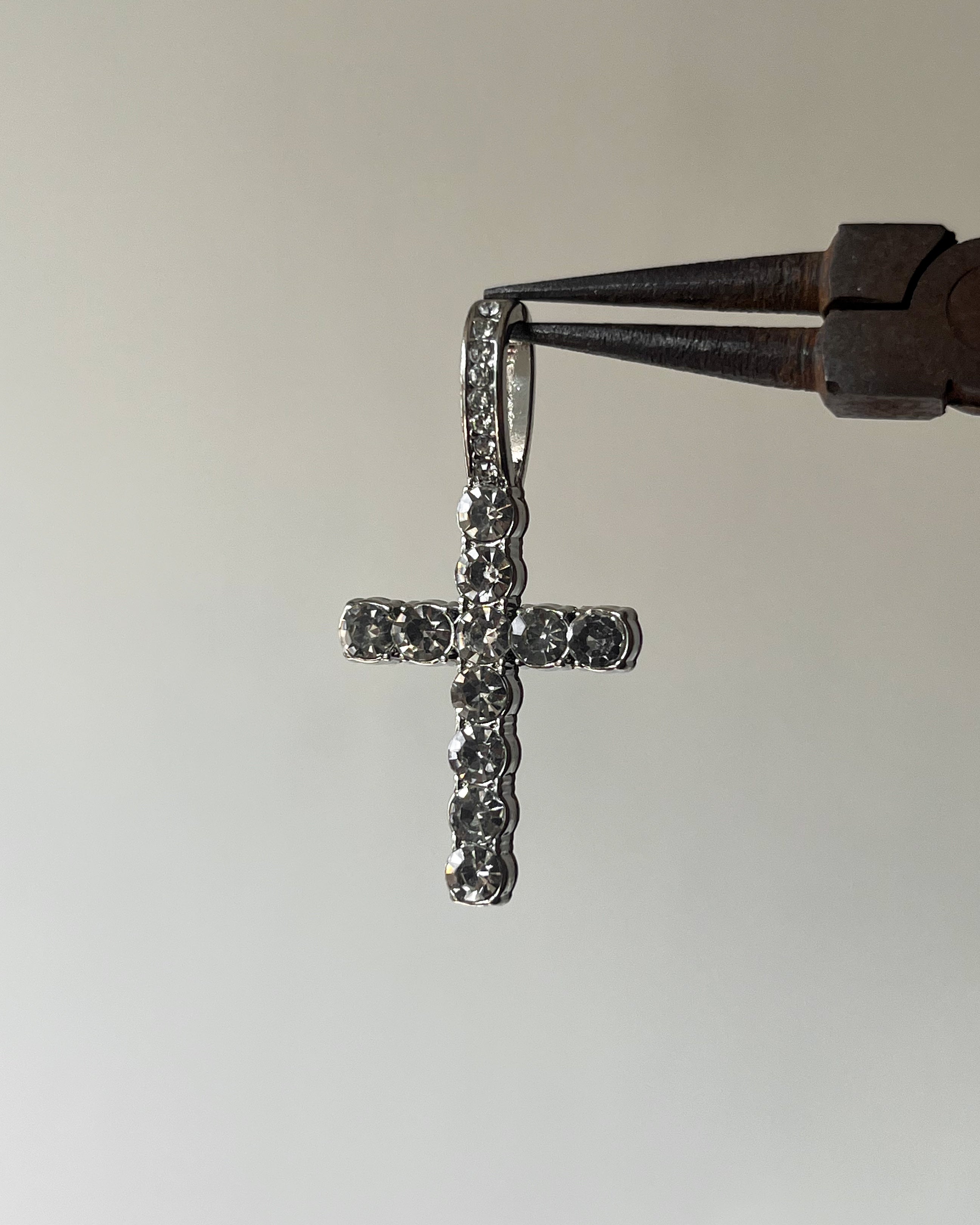 Iced our stone cross