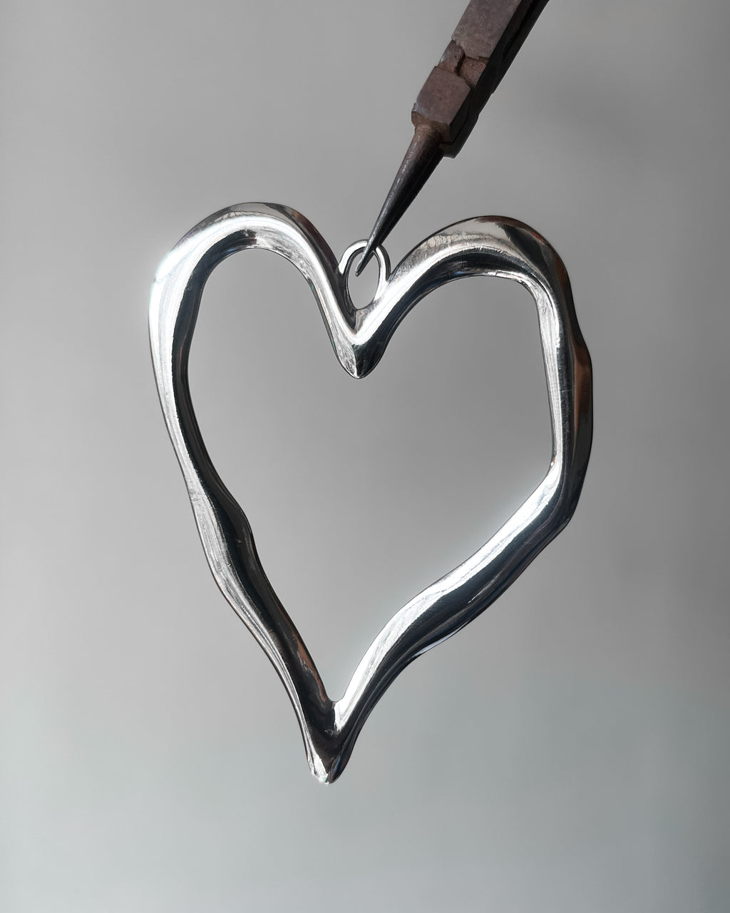 Luxury chunky heart charms (crazy quality)