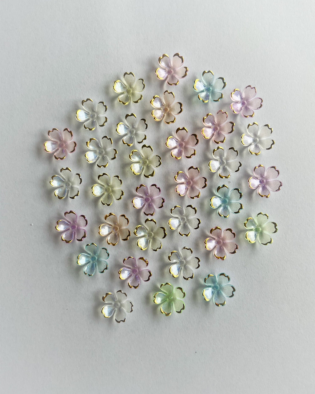 Flower beads // 25 grams
