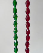 Drop Crystal Beads | 8mm | 1 line