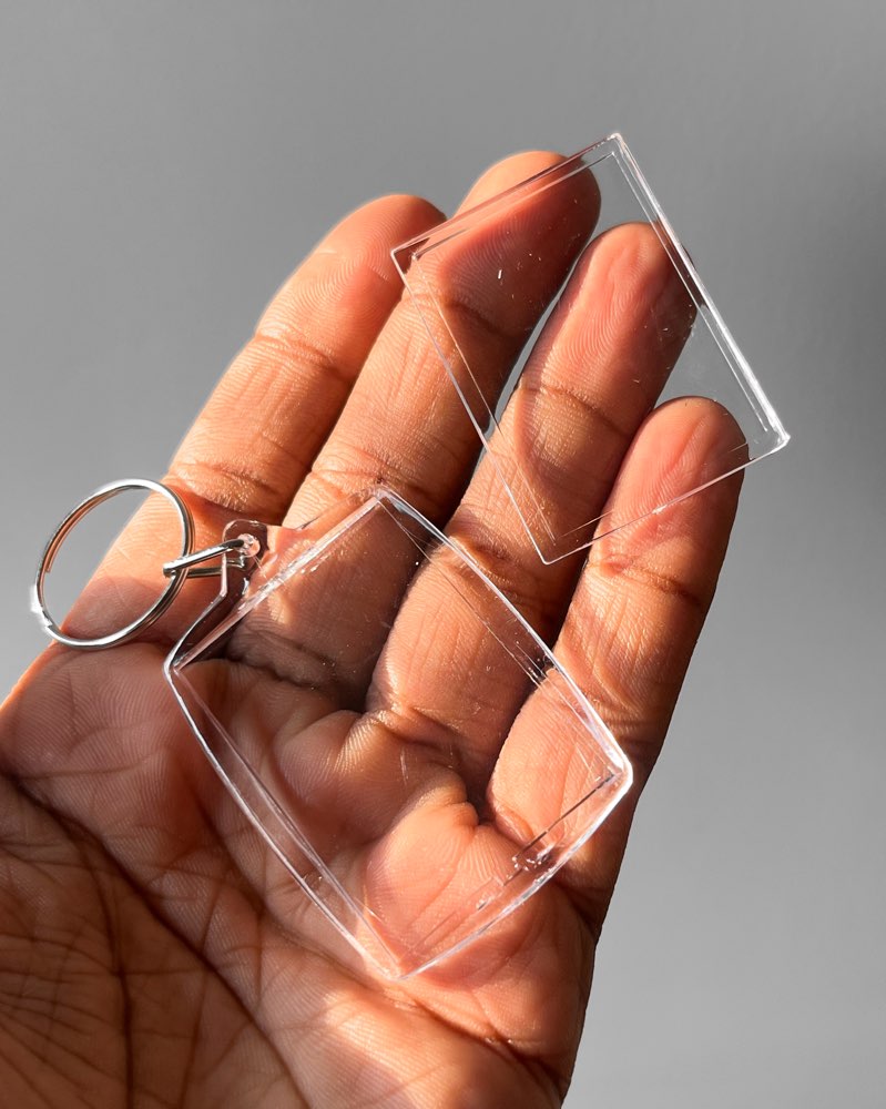 Acrylic Rectangle photo frame 10 pc pack