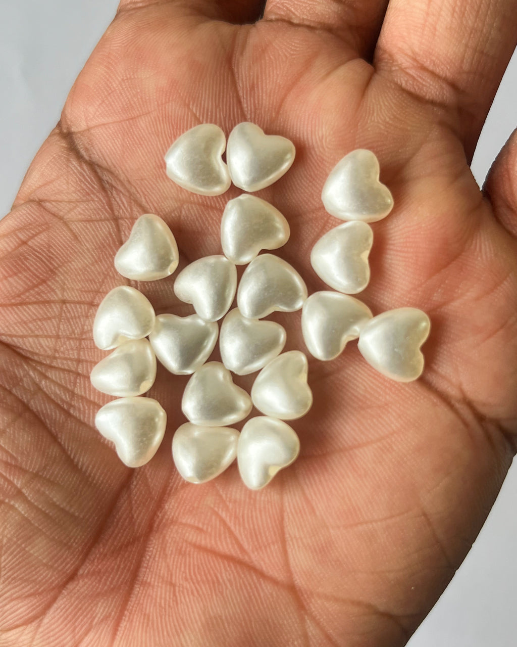 Small Heart Beads | Pack of 50 grms
