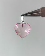 Pink Heart Pendant | 5 pc (no refund on scratches)