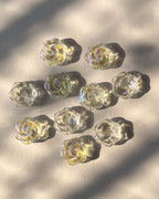 Chunky flower Beads // 10 pc