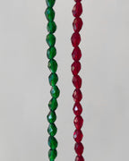 Drop Crystal Beads | 6mm | 1 line