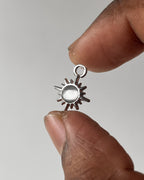White Sun Charm  - 3 pc