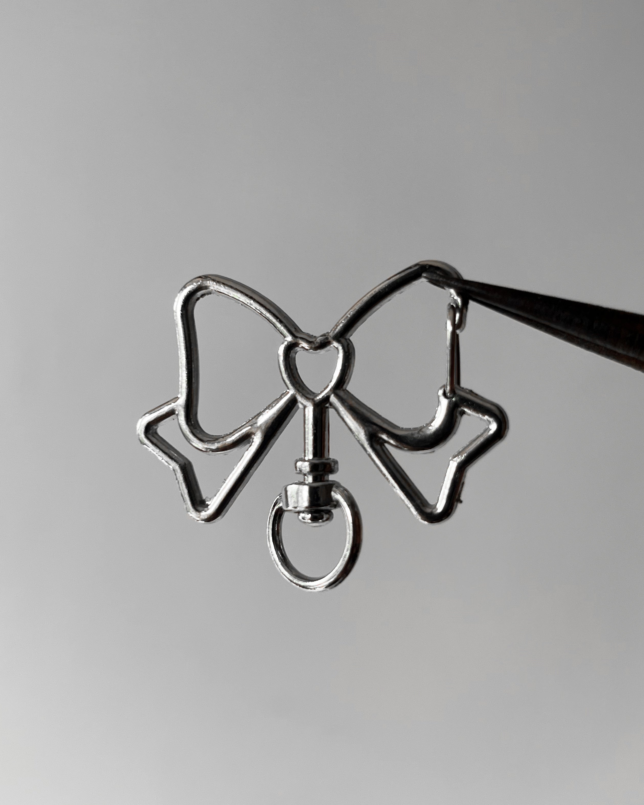 Bow  keychain hook