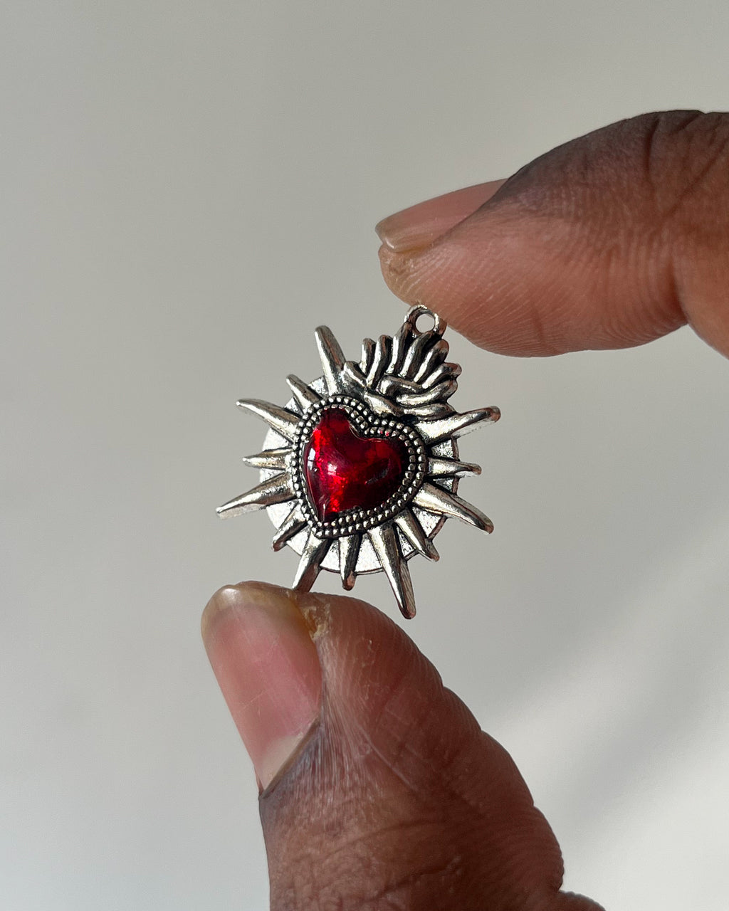 Spike Red charm