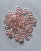 Pink shell beads - 25 grams