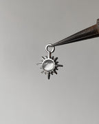 White Sun Charm  - 3 pc