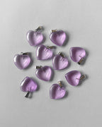 Purple Heart Pendant | 5 pc (no refund on scratches)