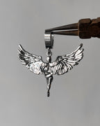 Iced Angel Charm
