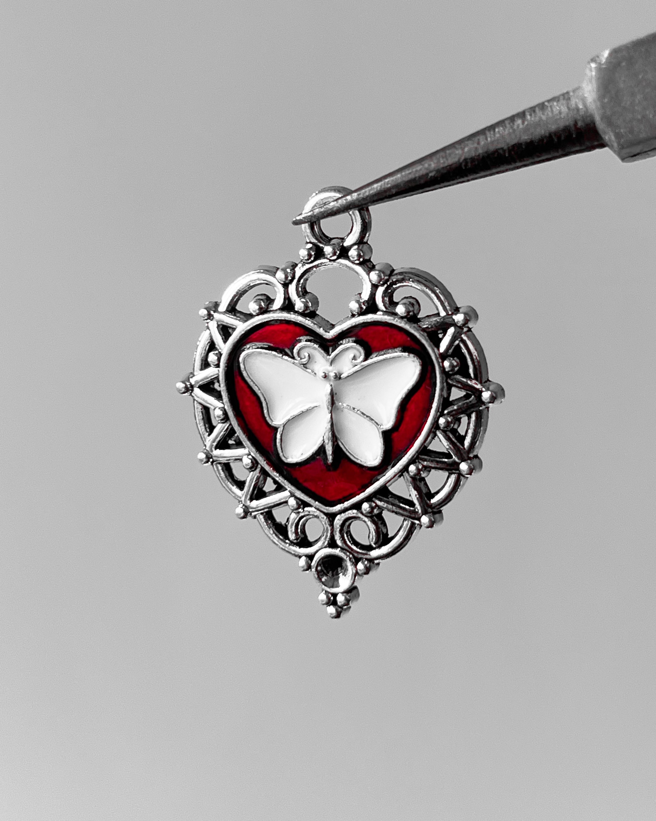 Gothic Butterfly charm