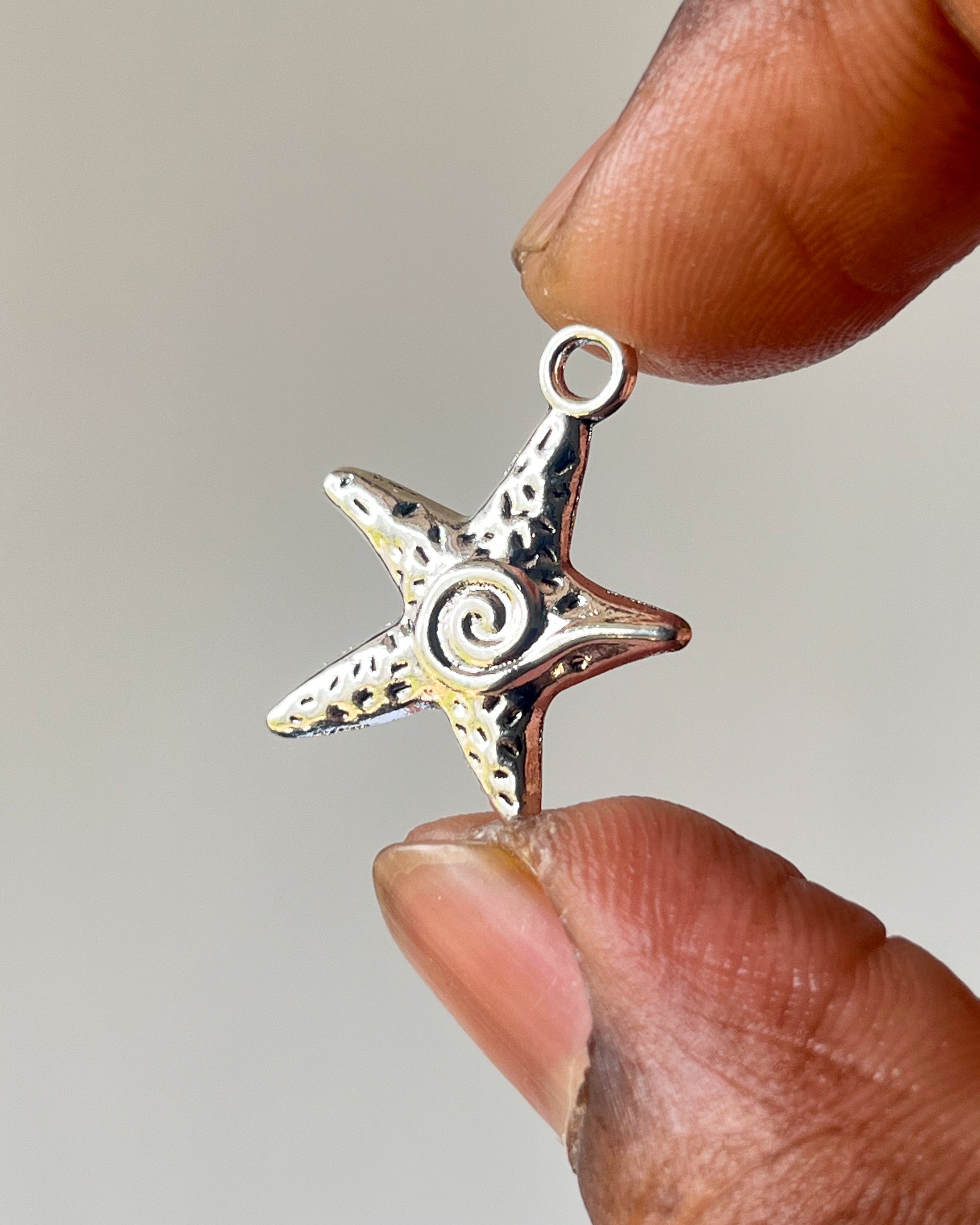 Star charm // 5  pc