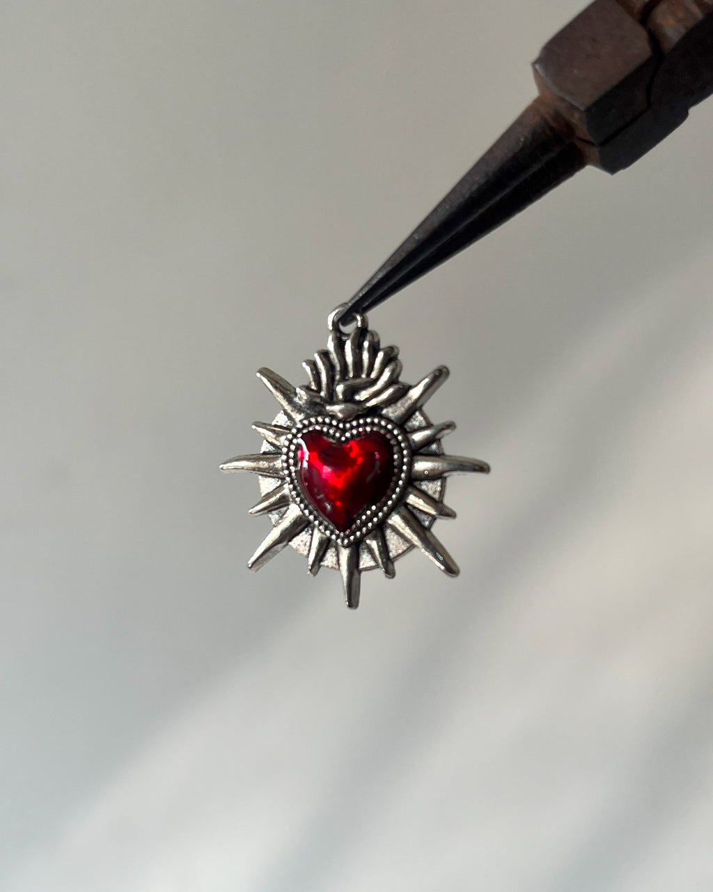 Spike Red charm