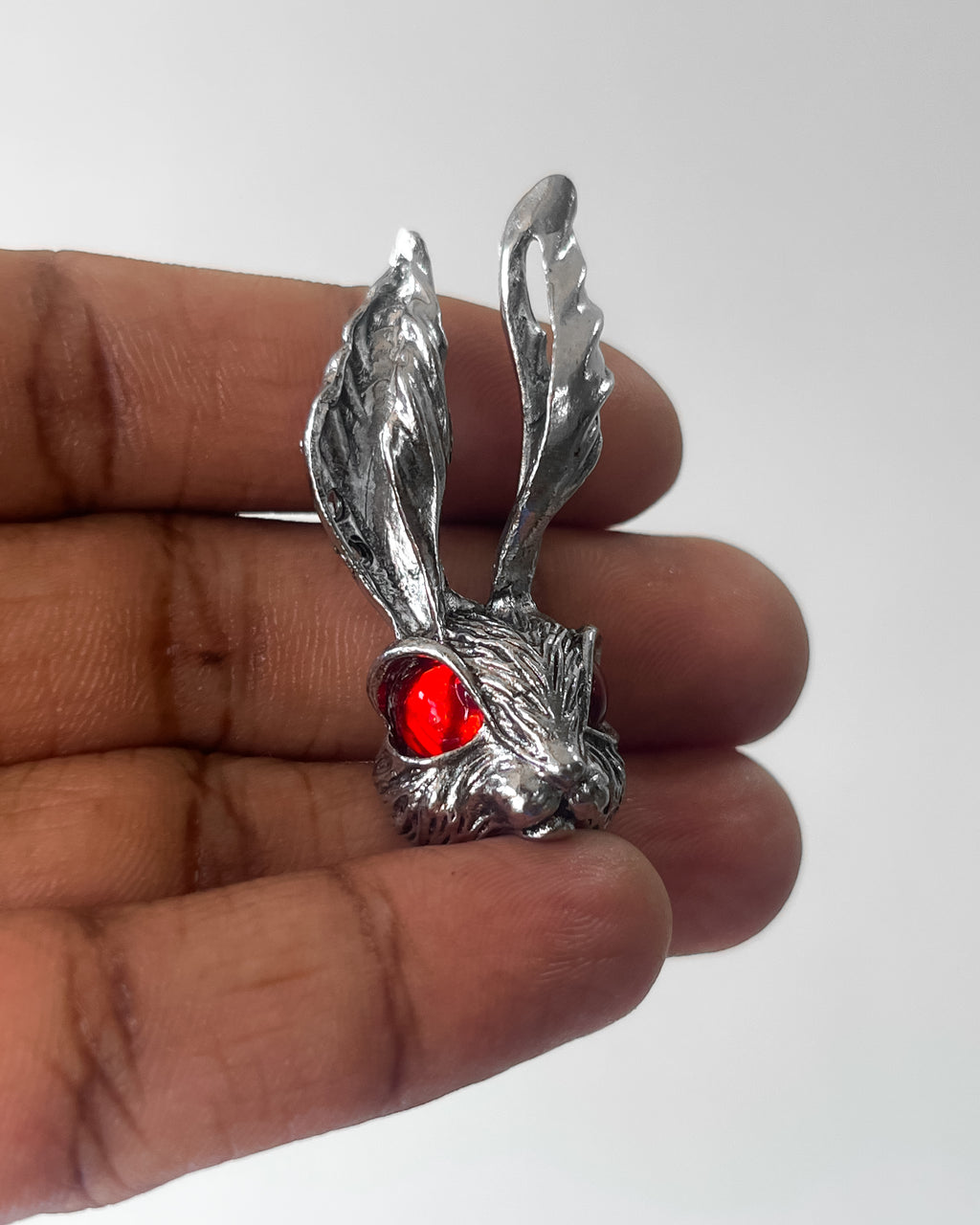 Red khargosh pendant