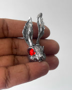 Red khargosh pendant