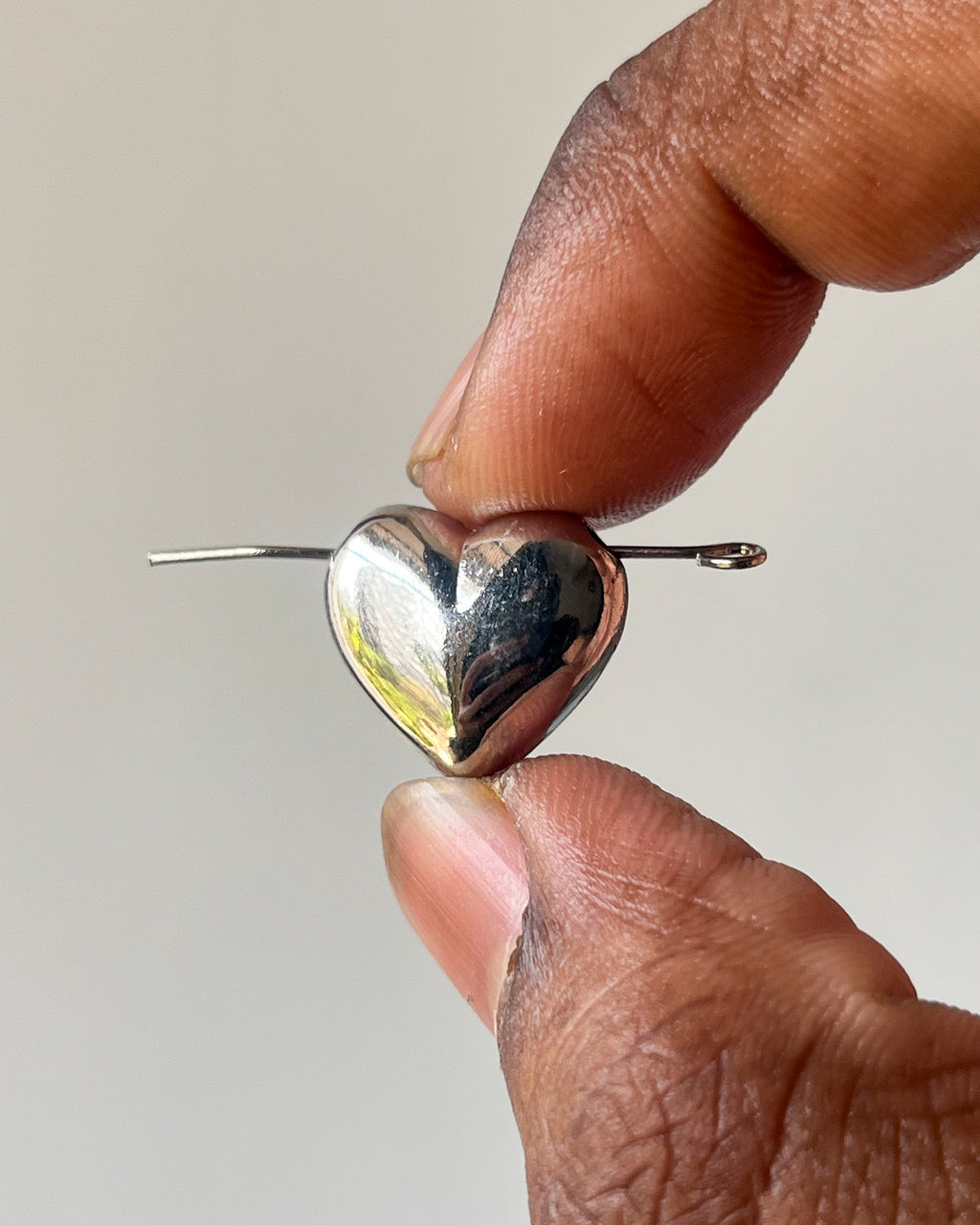 Bubble Heart charm