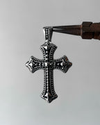 Y2k cross pendant