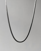 Flat snake chain // 22 inch