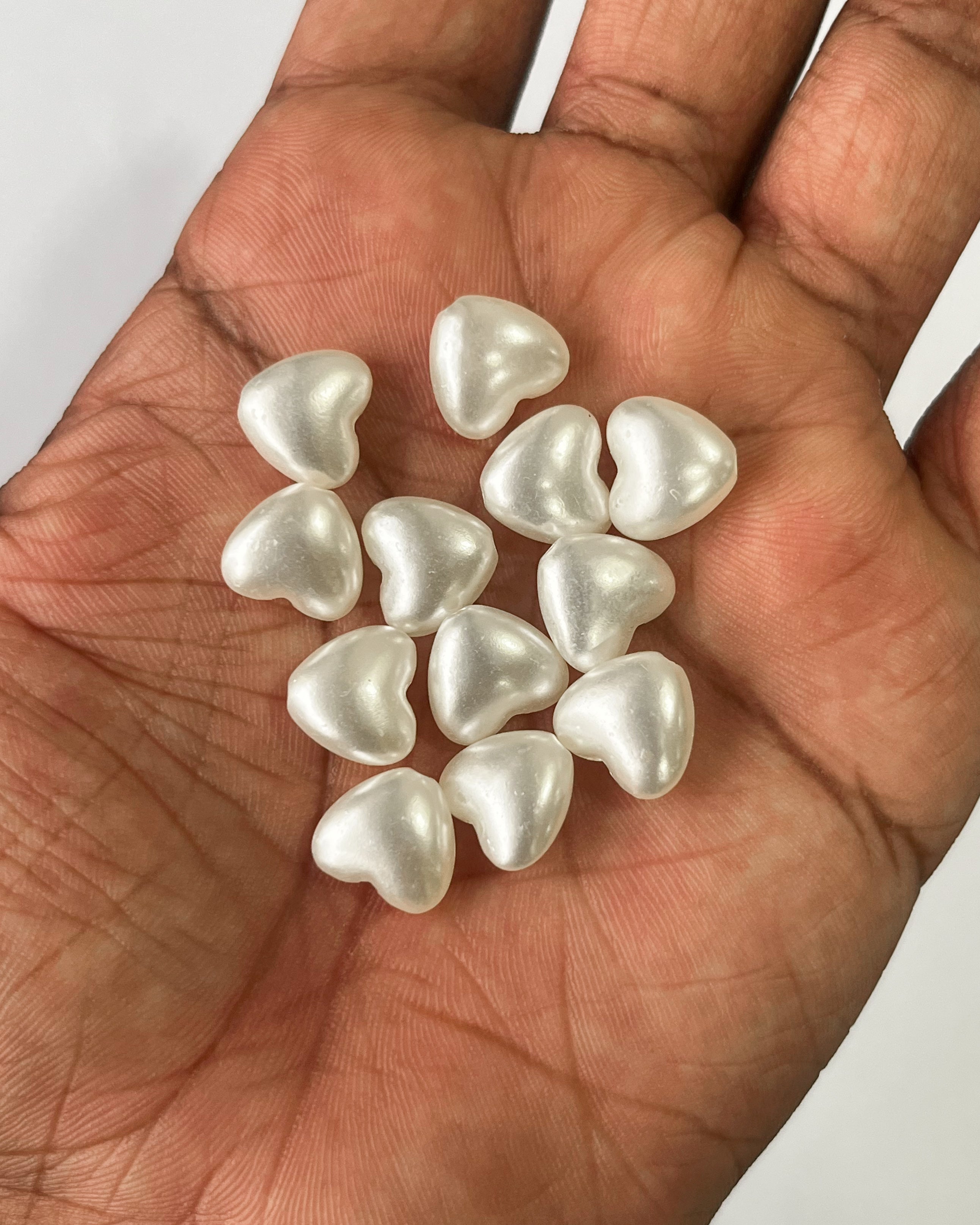 Big Heart Beads | Pack of 50 grms