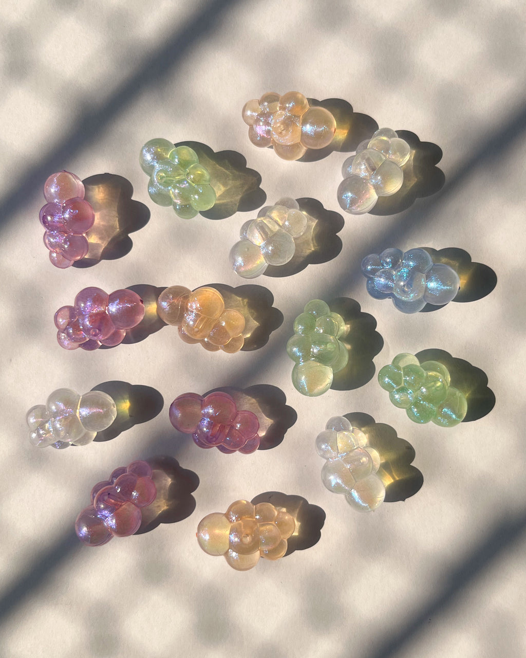 Glitter Cloud Beads