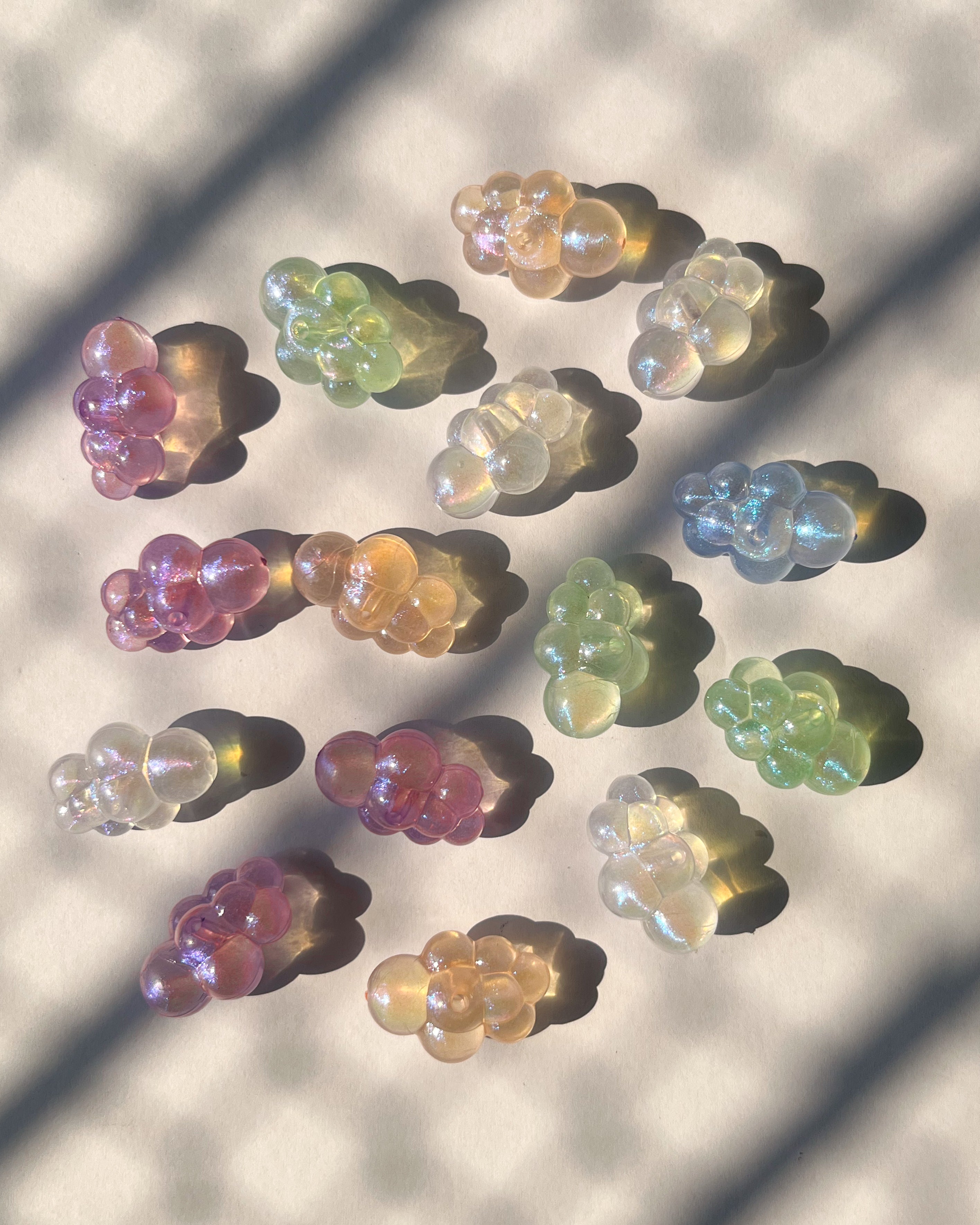 Glitter Cloud Beads