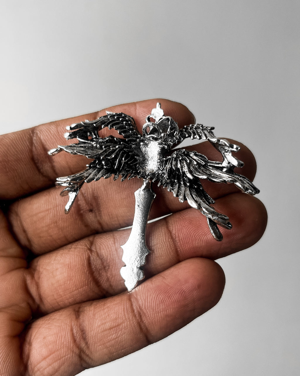 Angel cross necklace - 1 pc