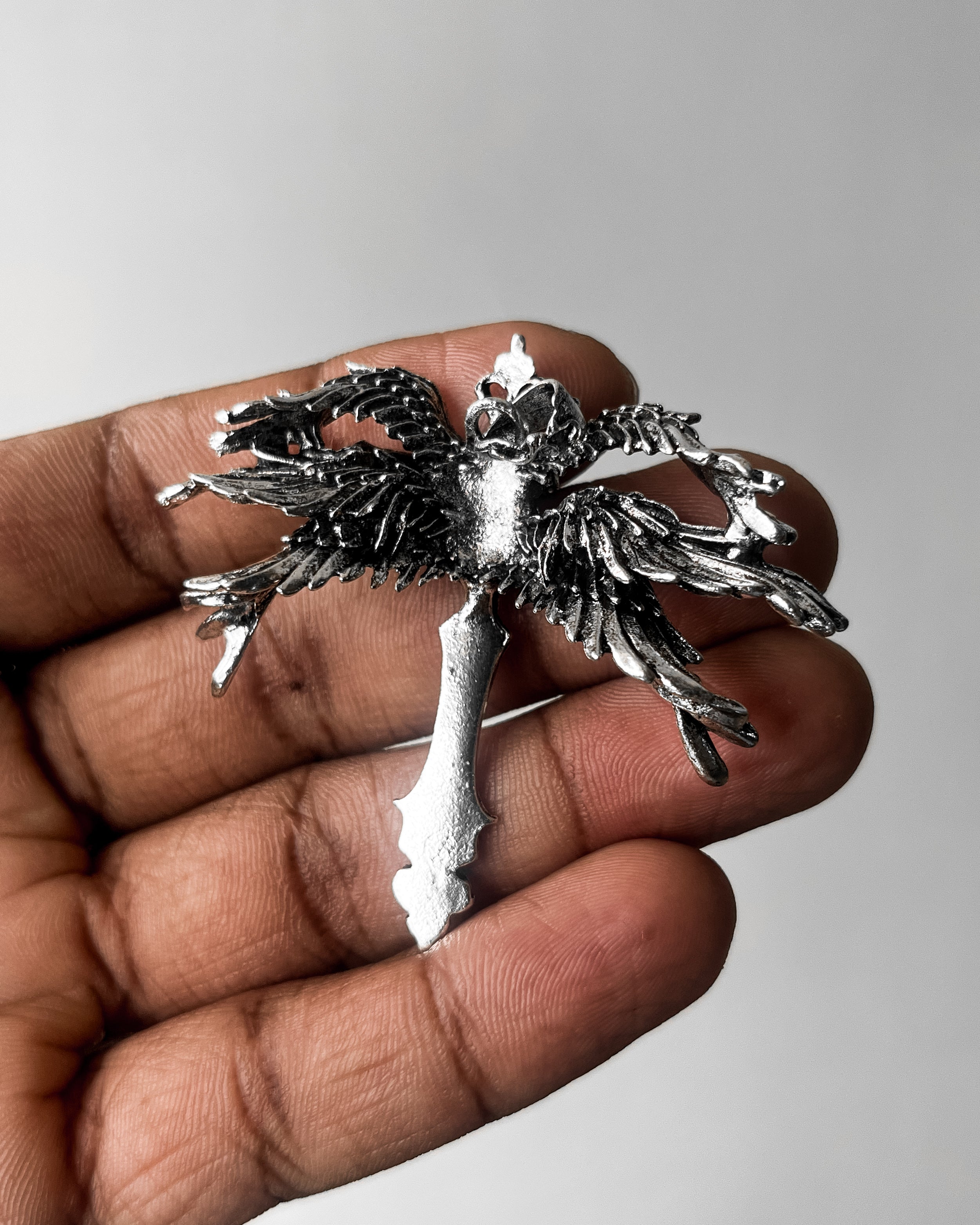Angel cross necklace - 1 pc