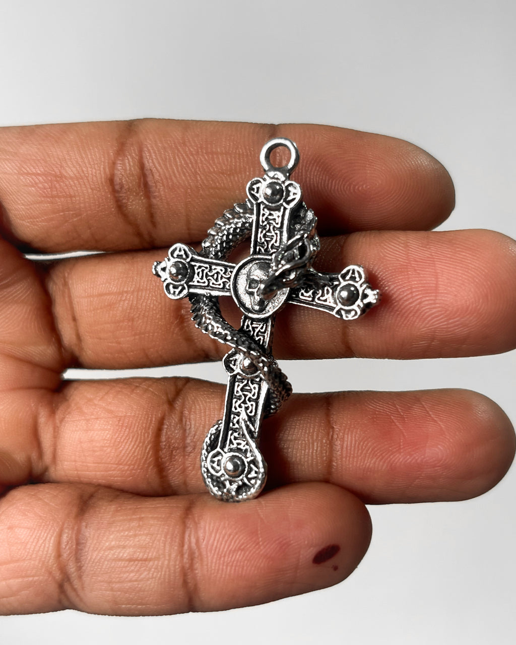 Dragon cross Charm