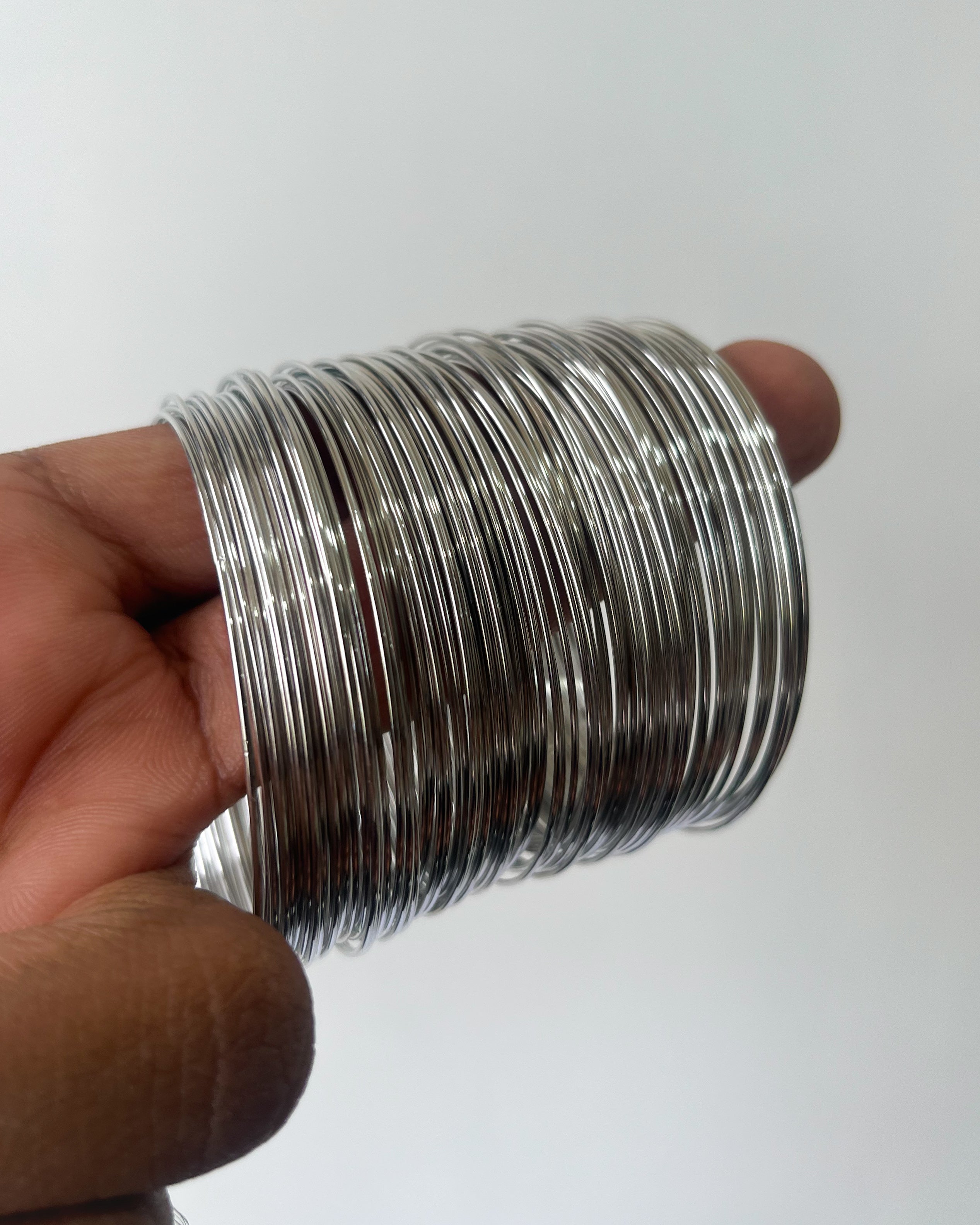Silver Bracelet springs // 50 grams