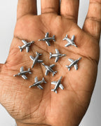 Plane charm l 10 pcs