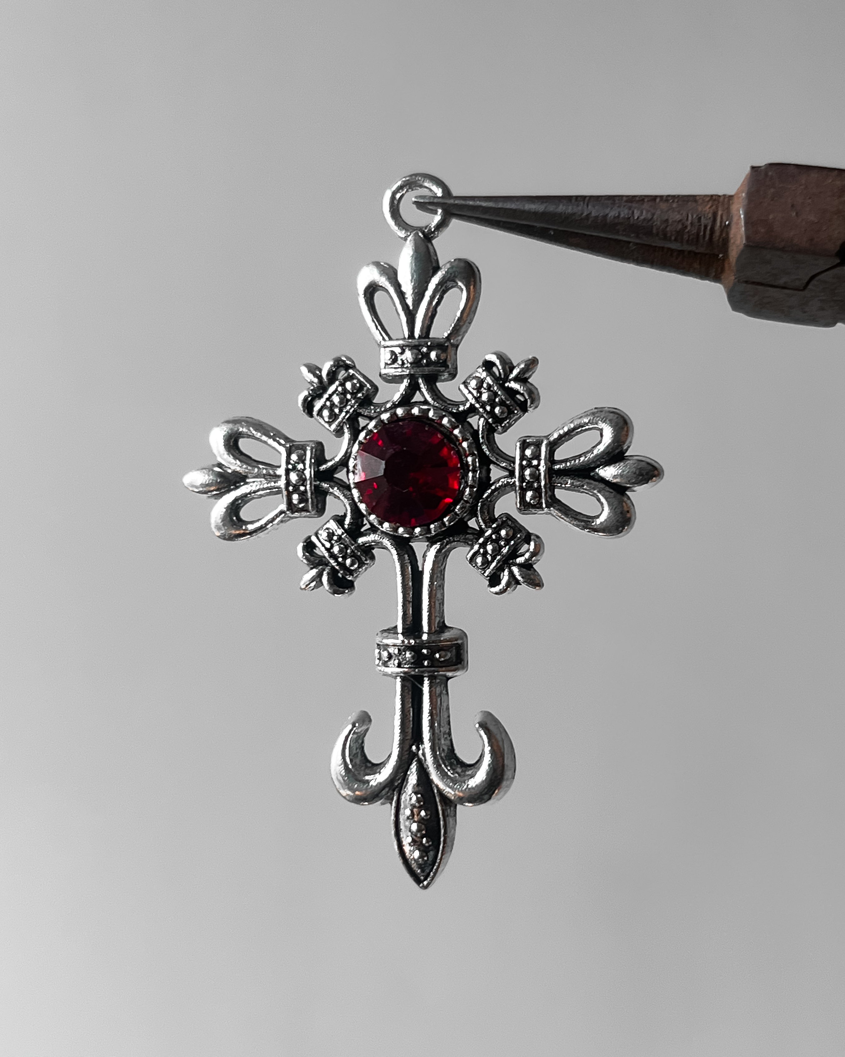 Red chrome cross