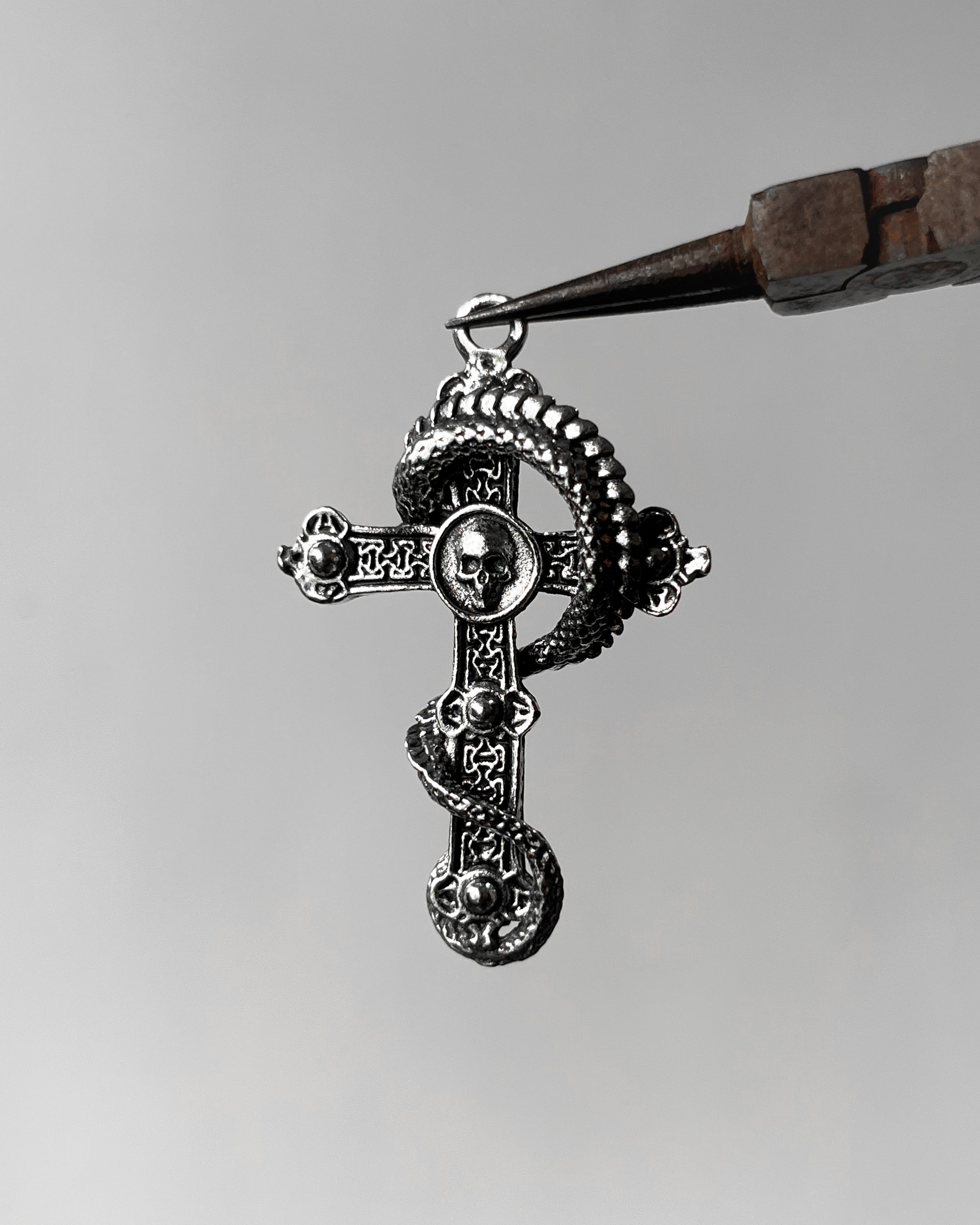 Dragon cross Charm