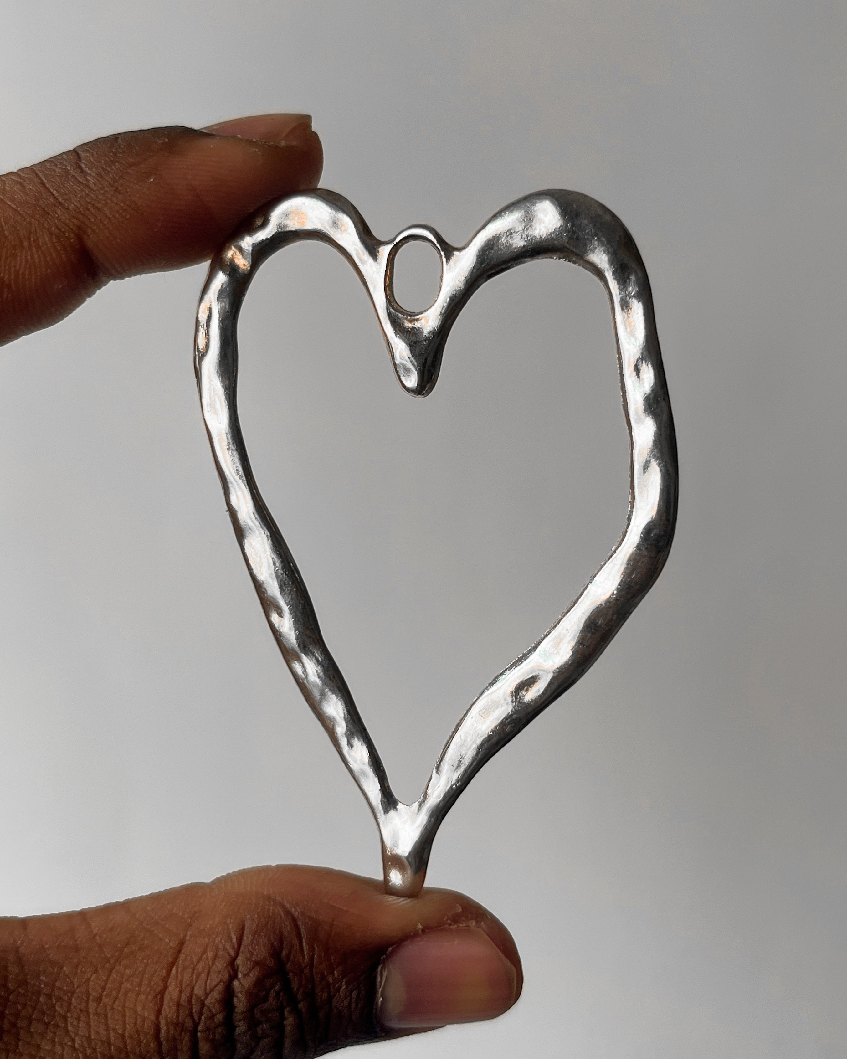 Chunky Heart Charm