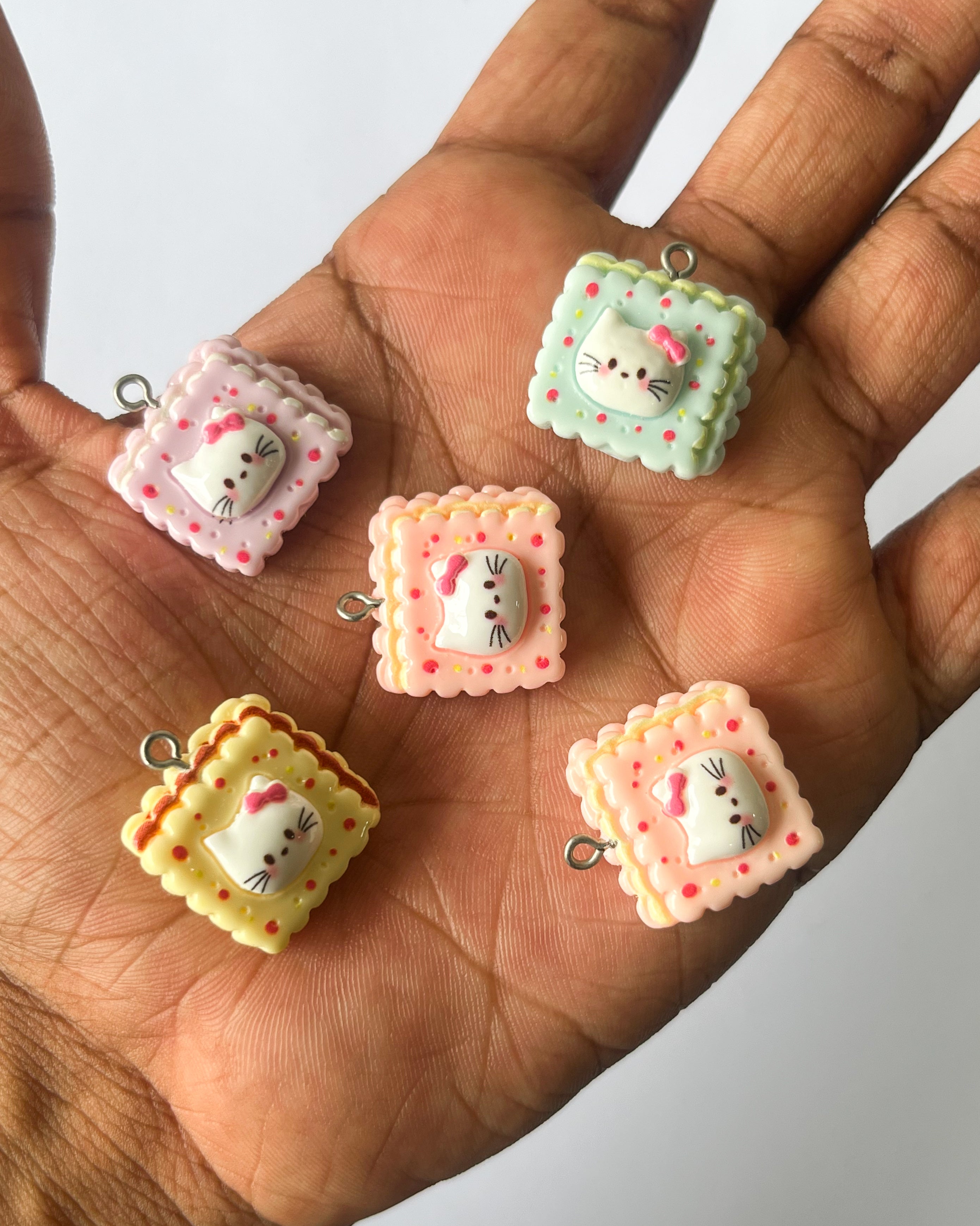 “Hooks are rusting” Mix charms - 10 pcs