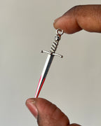 Red sword charm