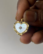 Premium gold Heart charm