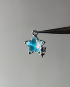 Blue star charm