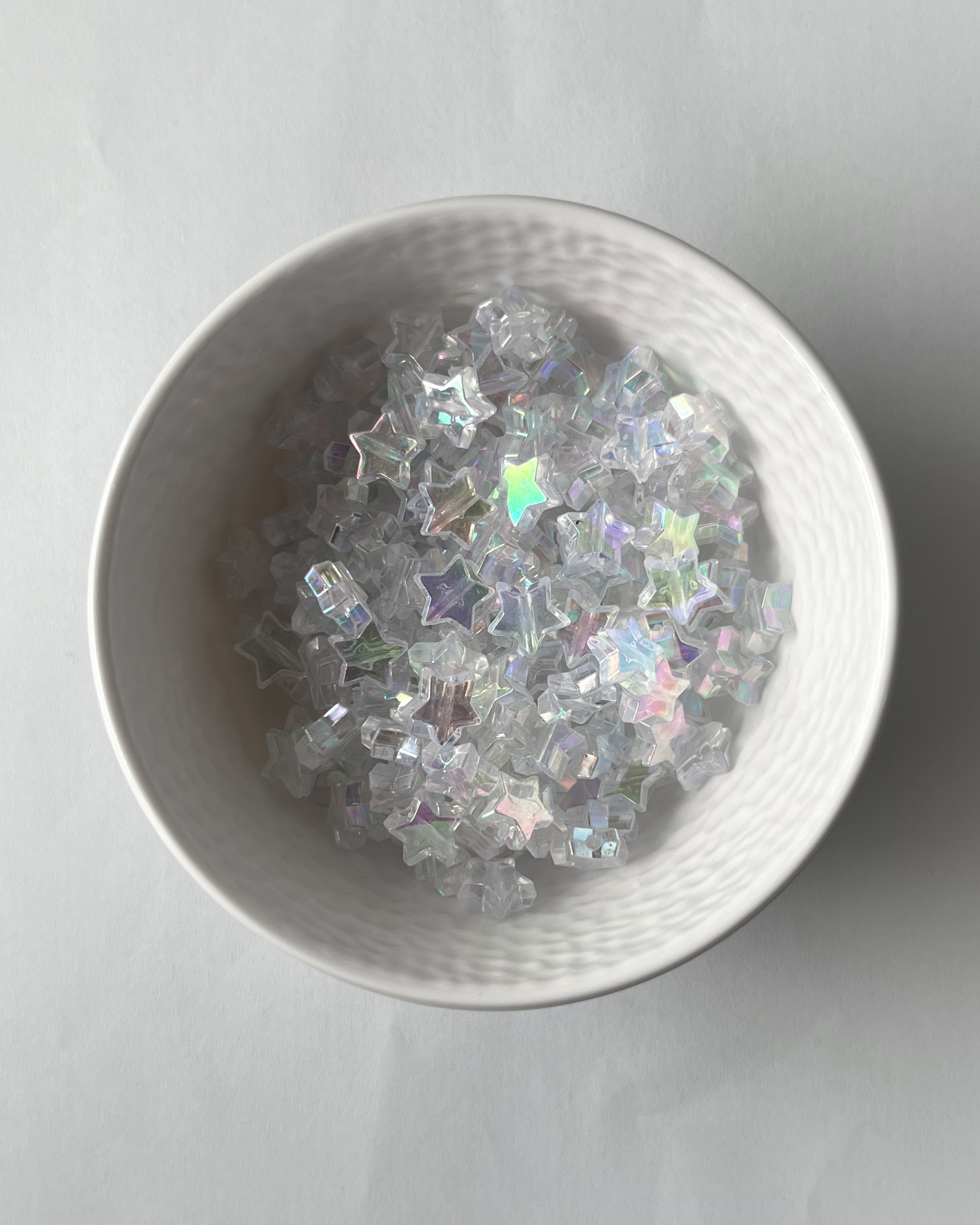 Holo star  beads | Pack of 50 grms